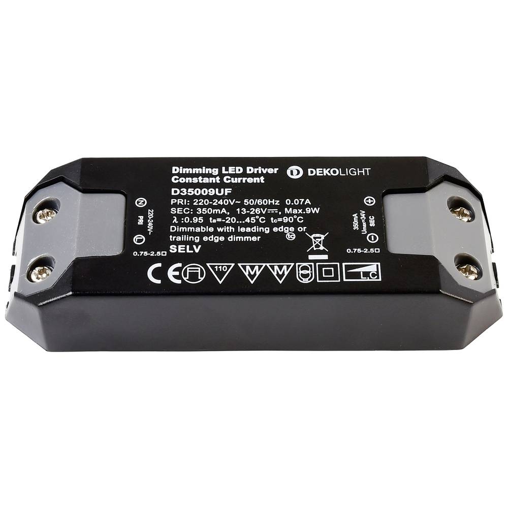 Deko Light Basic DIM CC napájecí zdroj pro LED konstantní proud 9 W 350 mA 11 - 26 V 1 ks