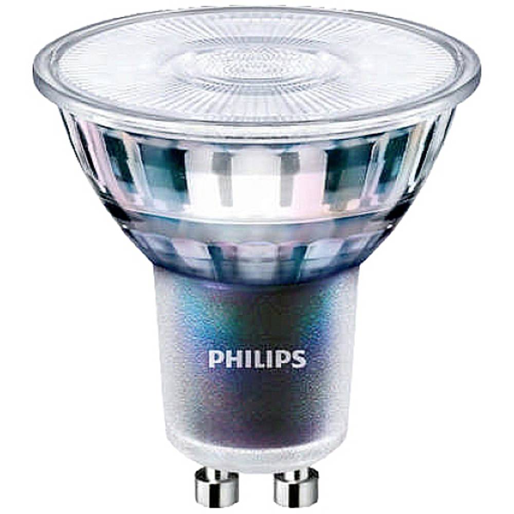Philips Lighting 70771500 LED Energetická třída (EEK2021) F (A - G) GU10 válcový tvar 5.5 W = 50 W teplá bílá (Ø x d) 50