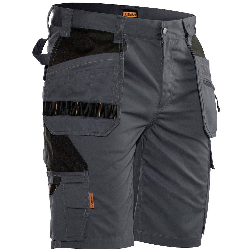 Jobman J2722-grau/schwarz-54 Krátká kalhoty vel. Oblečení: 54 tmavě šedá , černá