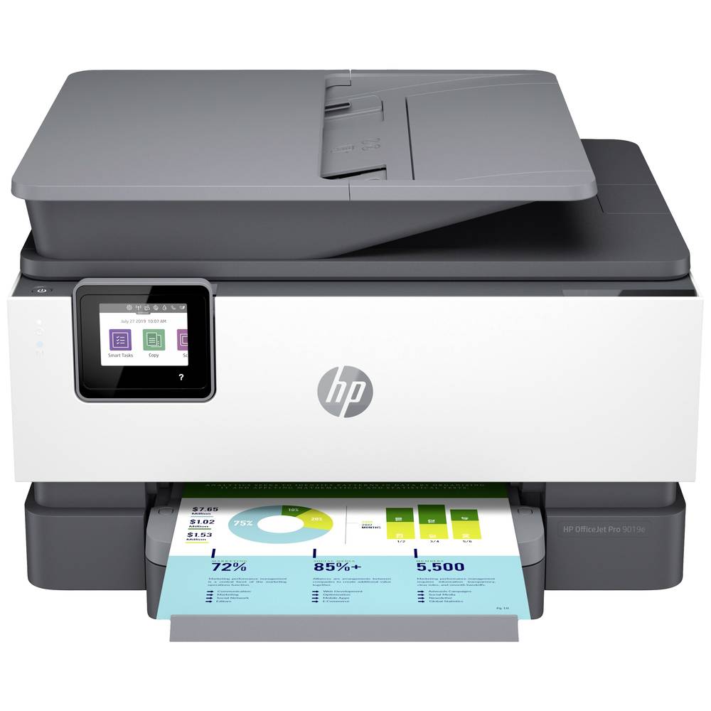 HP Officejet Pro 9019e All-in-One HP+ multifunkční tiskárna A4 tiskárna, kopírka , fax, skener Služba HP Instant Ink, du