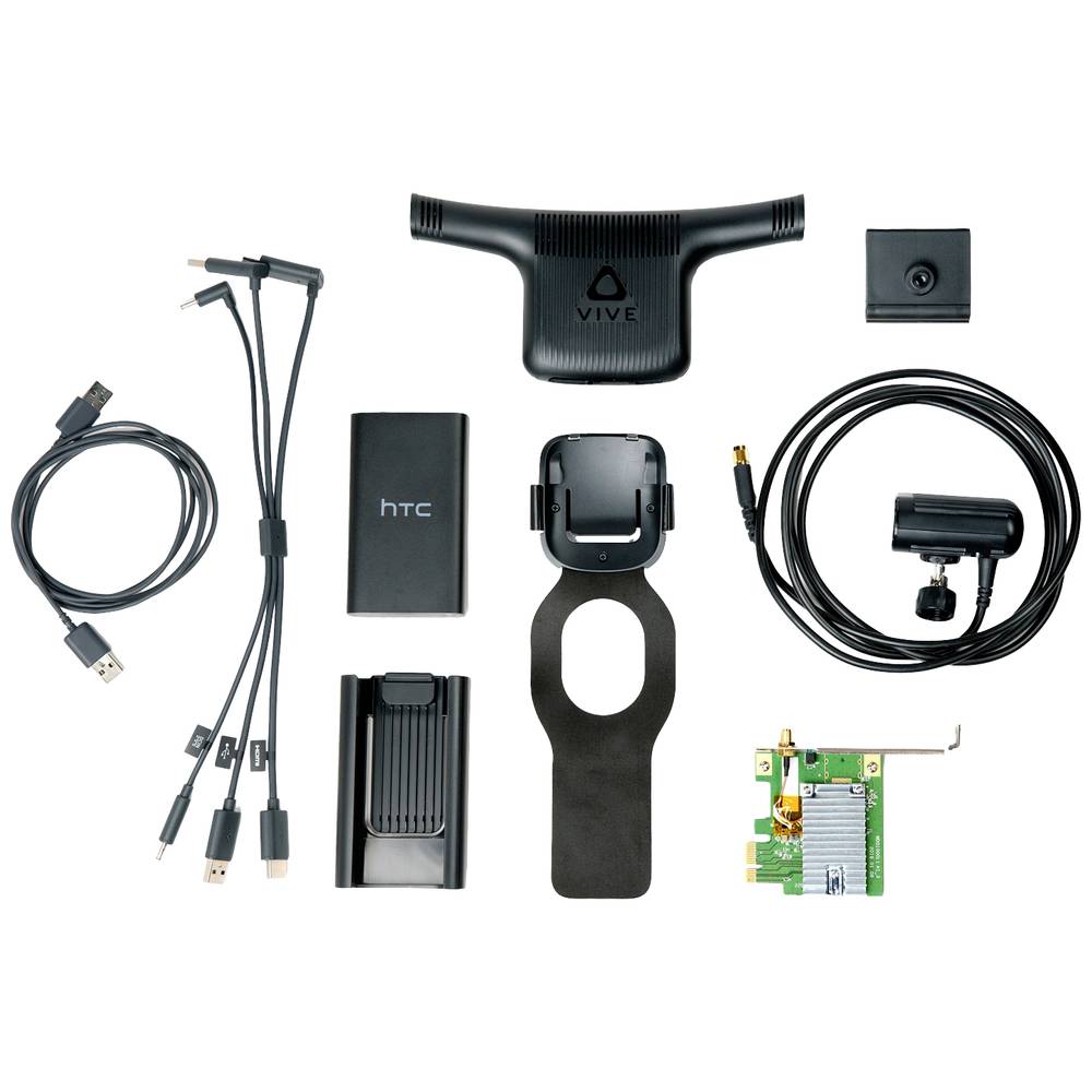 HTC Wireless Adapter Full Pack bezdrátový adaptér Vhodné pro (VR příslušenství): HTC Vive Cosmos, HTC Vive Pro, HTC Vive