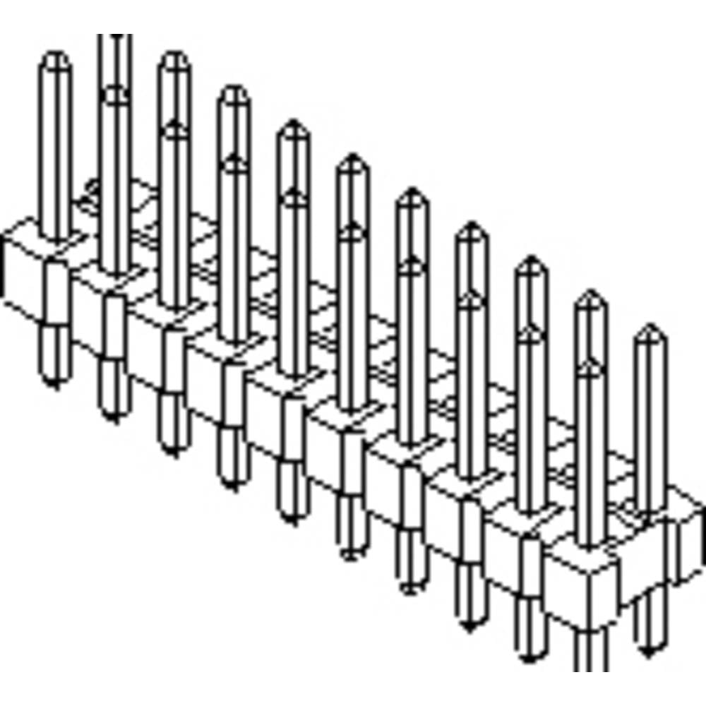 Molex pinová lišta (standardní) 10897402 1 ks