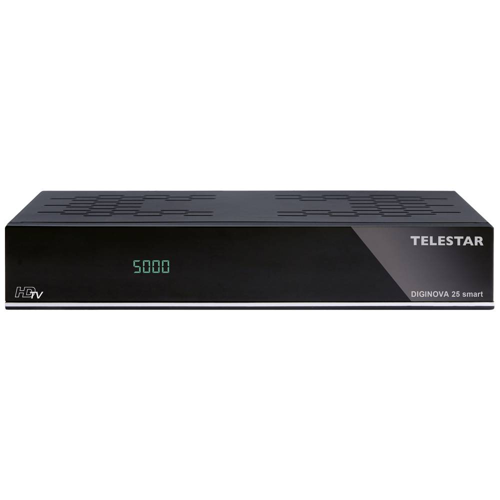 Telestar DIGINOVA 25 smart DVB-S & DVB-C Combo přijímač s funkcí nahrávání, ethernetová přípojka, přenos přes 1 kabel, p