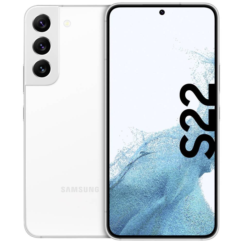 Samsung Galaxy S22 5G smartphone 128 GB 15.5 cm (6.1 palec) bílá Android™ 12 dual SIM