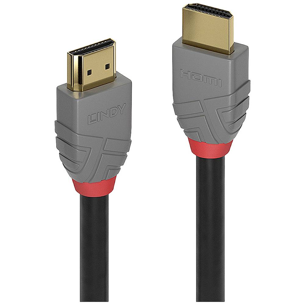LINDY kabel Zástrčka HDMI-A, Zástrčka HDMI-A 0.30 m černá 36960 HDMI kabel