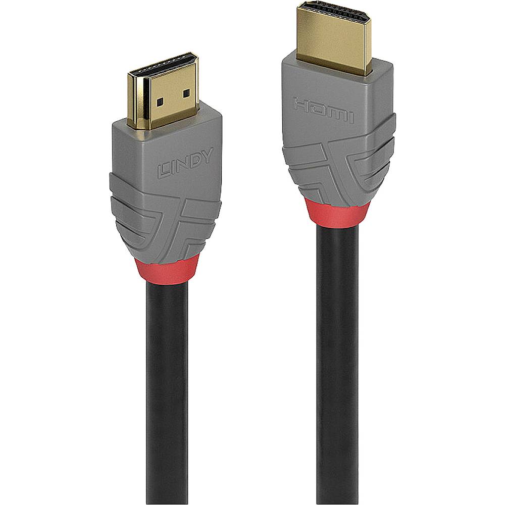 LINDY kabel Zástrčka HDMI-A, Zástrčka HDMI-A 2.00 m černá 36953 HDMI kabel