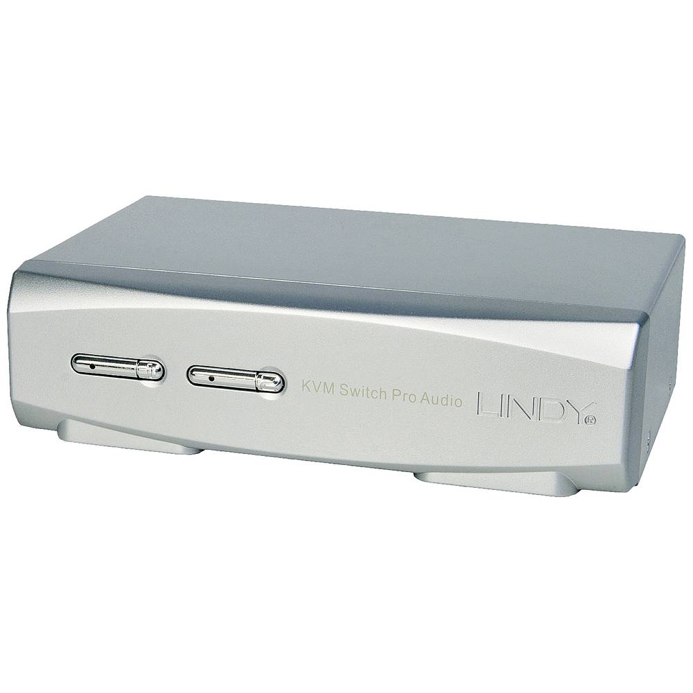 LINDY Lindy přepínač KVM DisplayPort myš, klávesnice 3840 x 2160 Pixel