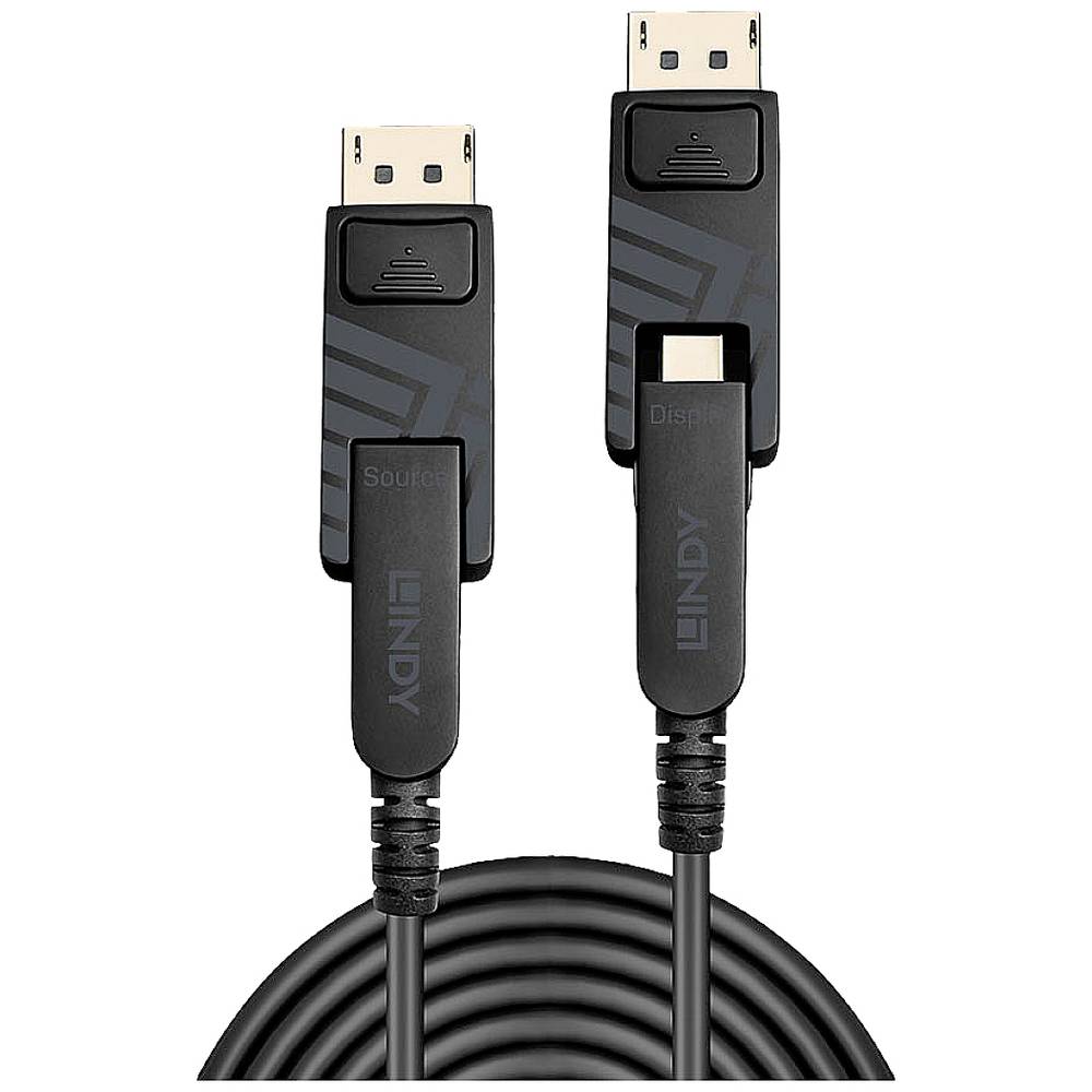LINDY kabel Mini DisplayPort konektory, Mini DisplayPort konektory 20.00 m černá 38481 Ultra HD (8K) Kabel DisplayPort