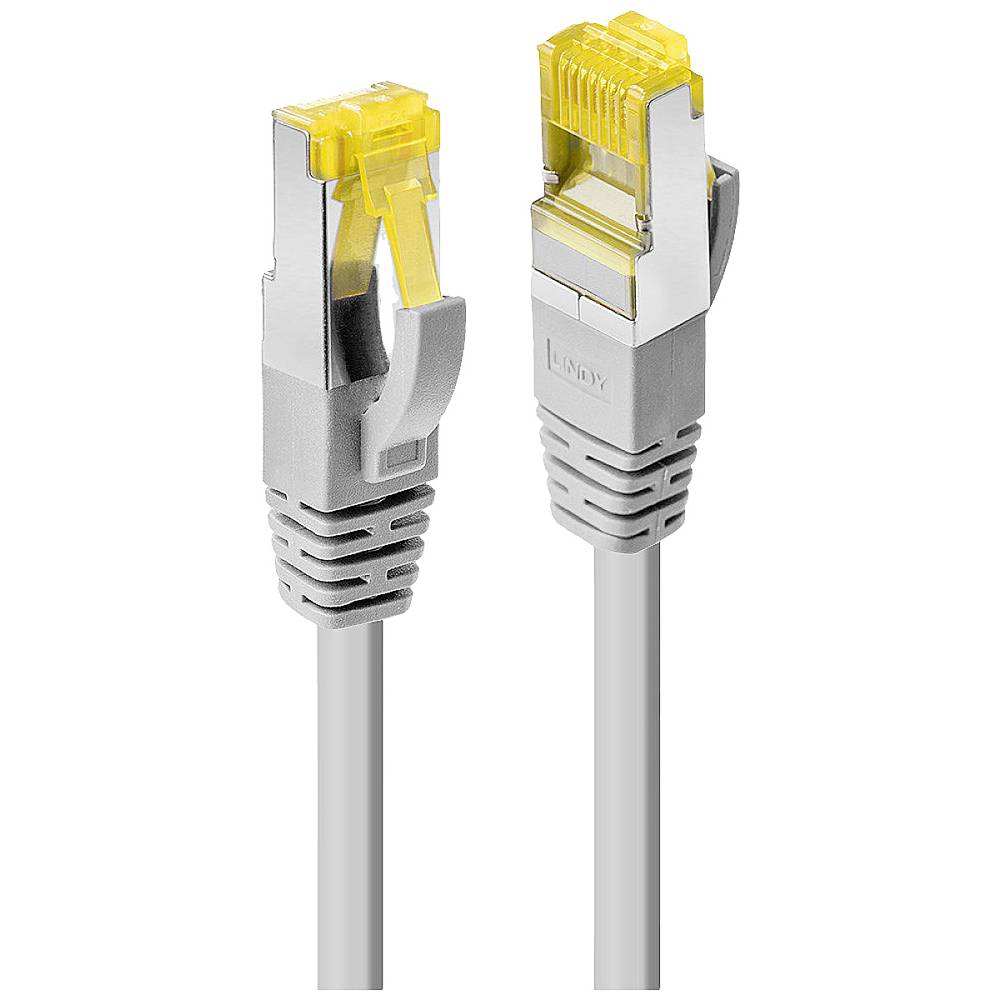 LINDY 47270 RJ45 síťové kabely, propojovací kabely CAT 6a (surový kabel CAT 7) S/FTP 20.00 m šedá 1 ks