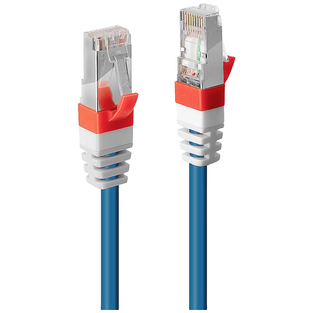 LINDY 45381 RJ45 síťové kabely, propojovací kabely 20.00 m modrá 1 ks