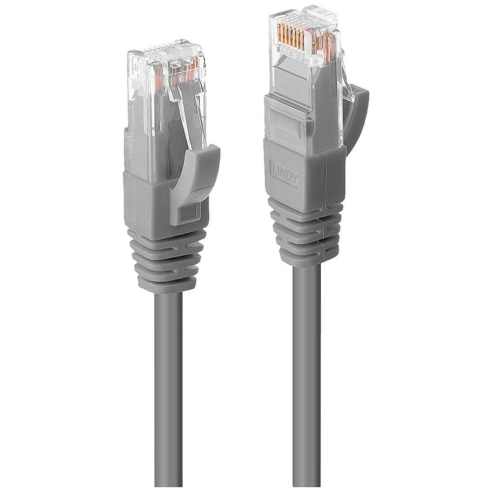 LINDY 45410 RJ45 síťové kabely, propojovací kabely 30.00 m šedá 1 ks