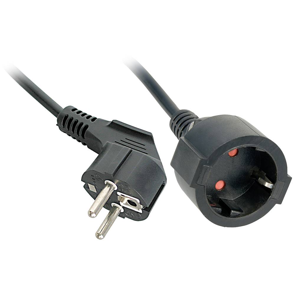 LINDY 30245 napájecí prodlužovací kabel černá 5 m H05VV-F 3G 1,5 mm²