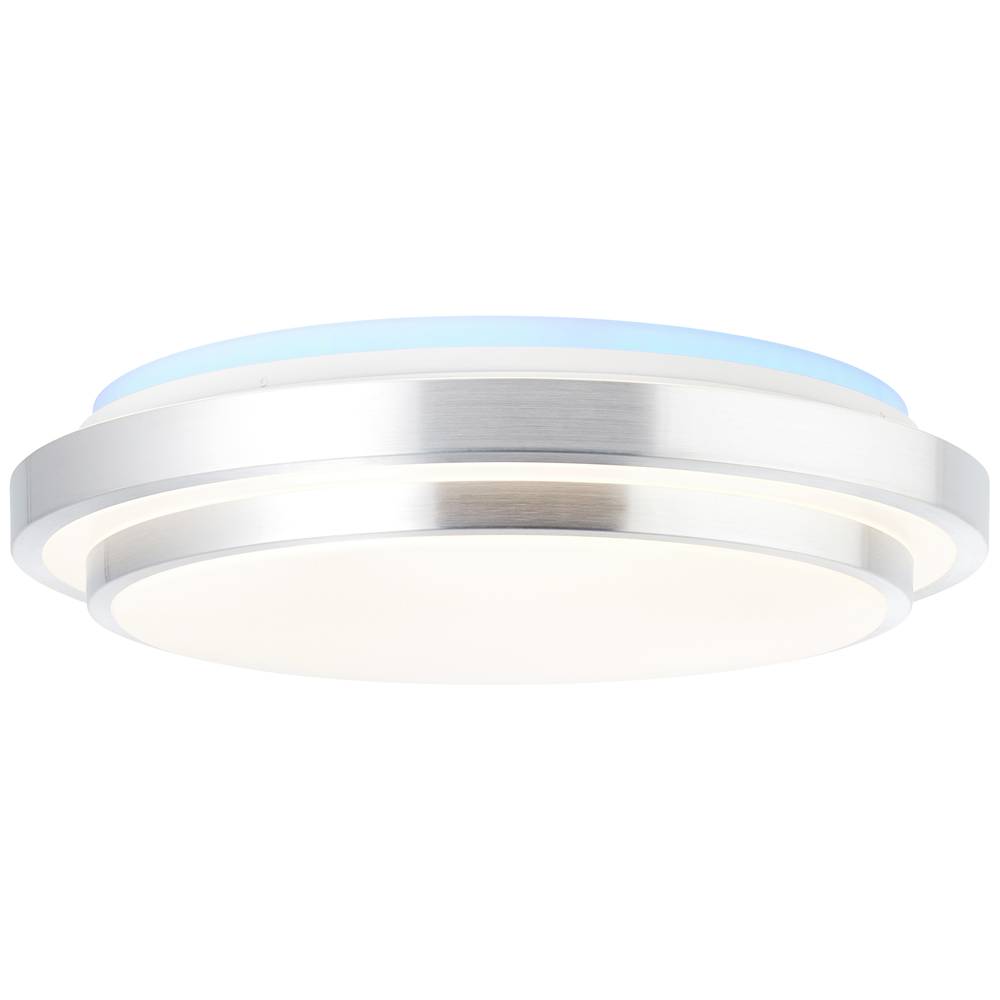 Brilliant G97042/58 Vilma LED stropní svítidlo LED 32 W bílá, stříbrná