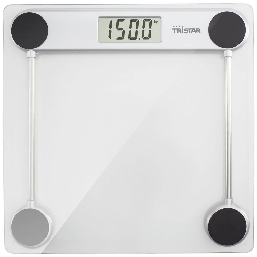 Tristar WG-2421 digitální osobní váha Max. váživost=150 kg čiré sklo