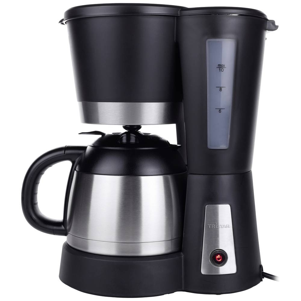 Tristar CM-1234 kávovar černá, nerezová ocel připraví šálků najednou=10 termoska