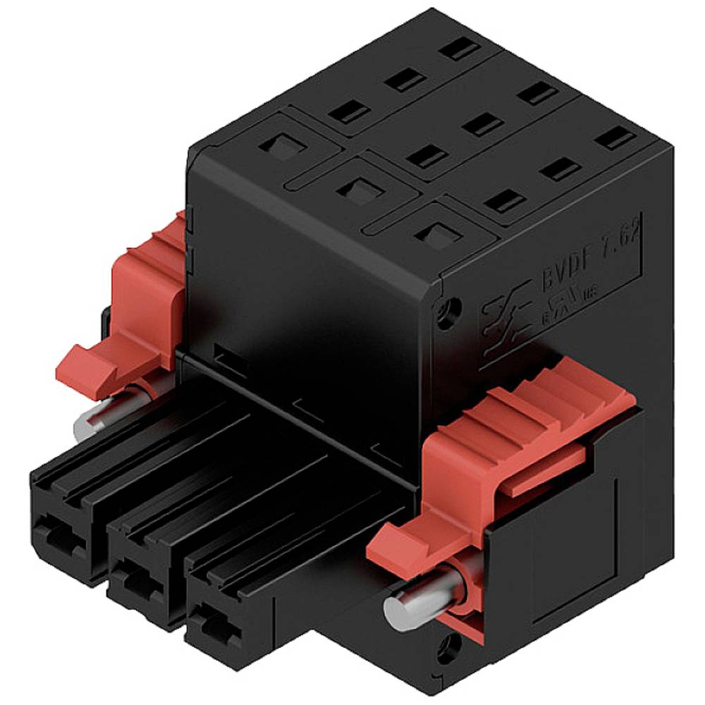 Weidmüller zásuvkový konektor na kabel Počet pólů 3 Rastr (rozteč): 7.62 mm 2720490000 24 ks