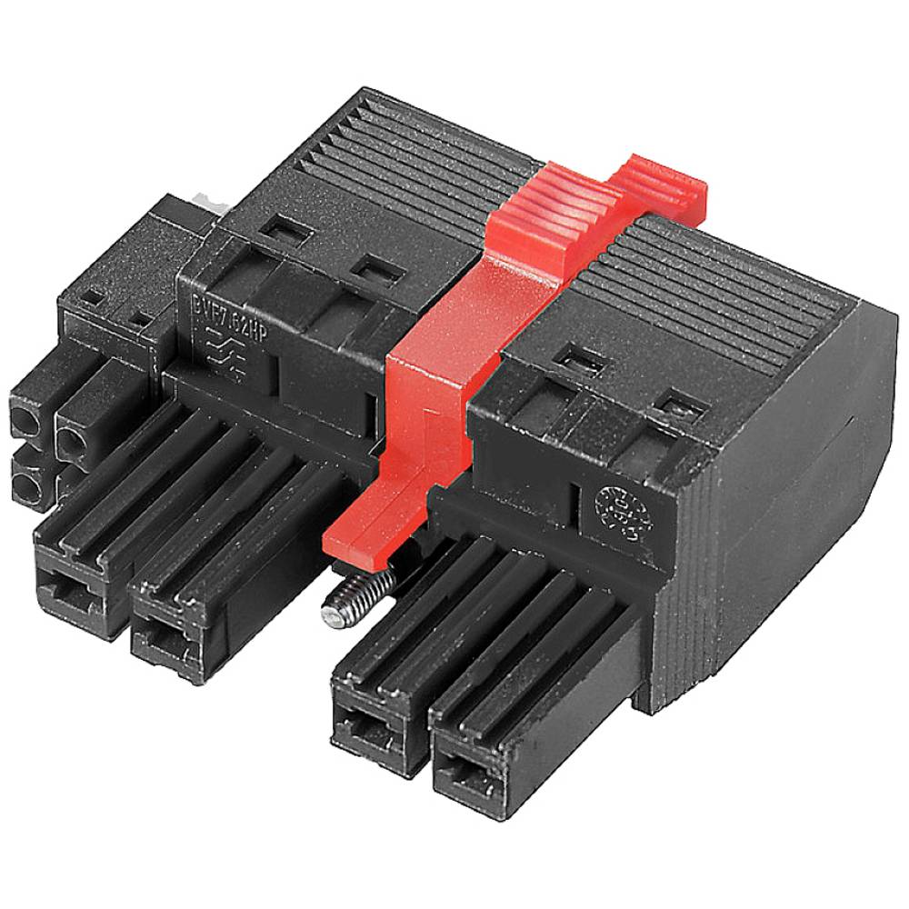 Weidmüller zásuvkový konektor na kabel Počet pólů 4 Rastr (rozteč): 7.62 mm 2628630000 36 ks