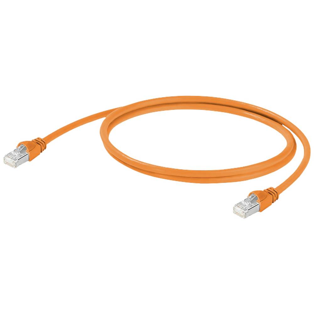 Weidmüller 2814850003 RJ45 síťové kabely, propojovací kabely CAT 5 SF/UTP 0.30 m oranžová 1 ks