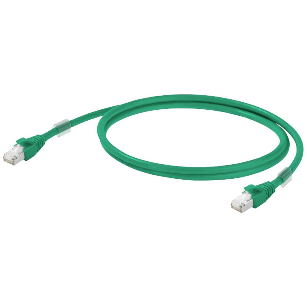 Weidmüller 1251590005 RJ45 síťové kabely, propojovací kabely CAT 6A S/FTP 0.50 m zelená 1 ks