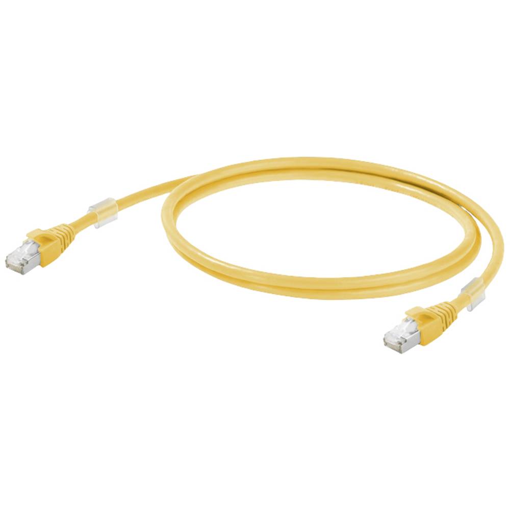 Weidmüller 1251580003 RJ45 síťové kabely, propojovací kabely CAT 6A S/FTP 0.30 m žlutá 1 ks