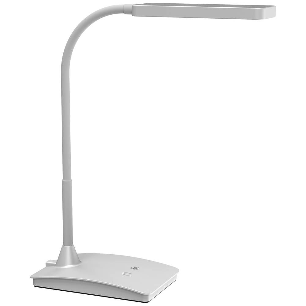 Maul MAULpearly colour vario 8201795 LED lampička na psací stůl 6 W Energetická třída (EEK2021): D (A - G) stříbrná