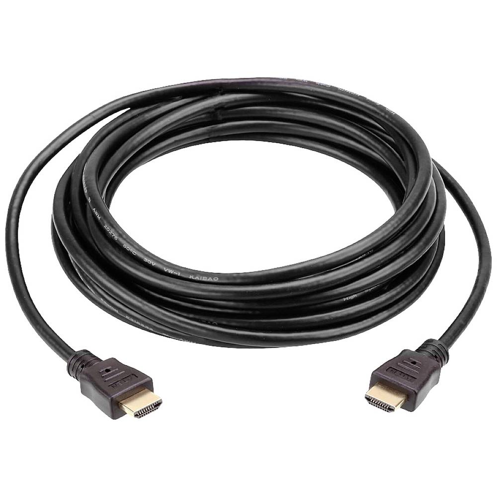 ATEN HDMI kabel Zástrčka HDMI-A, Zástrčka HDMI-A 10.00 m černá 2L-7D10H High Speed HDMI s Ethernetem HDMI kabel