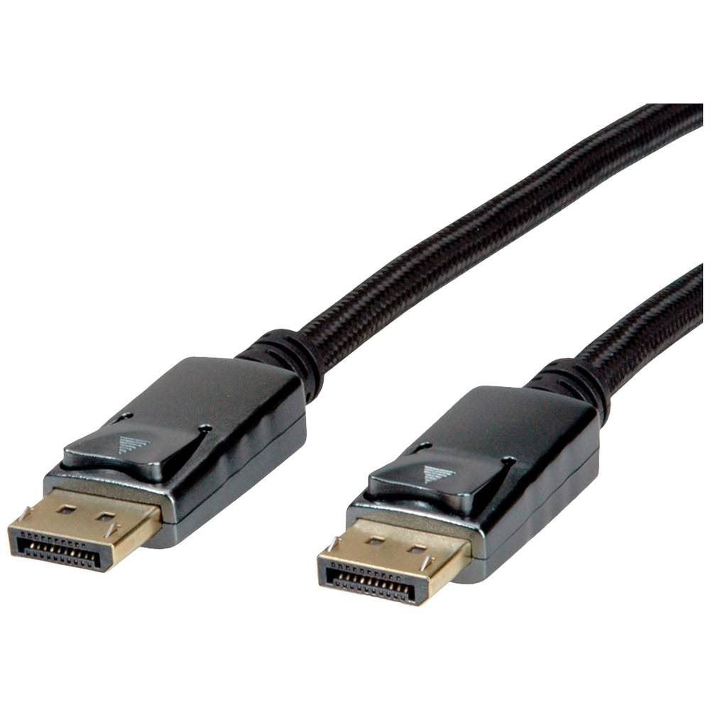 Roline DisplayPort kabel Konektor DisplayPort, Konektor DisplayPort 1.00 m vícebarevná 11.04.5866 DisplayPort 1.4 Kabel