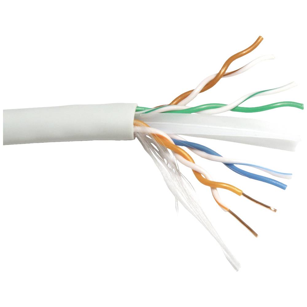 Roline 21.15.1684 21.15.1684 ethernetový síťový kabel, CAT 6A, U/UTP, 100 m