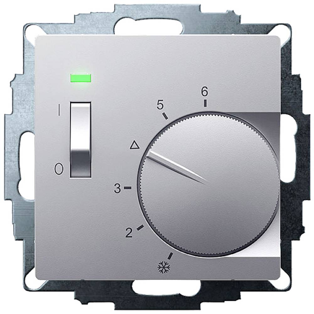 Eberle 191811154702 UTE 1011-Alu-55 pokojový termostat pod omítku 1 ks