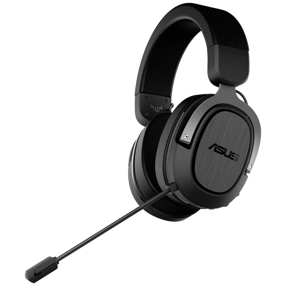 Asus TUF Gaming H3 Wireless Gaming Sluchátka Over Ear bezdrátová 7.1 Surround černá regulace hlasitosti, Vypnutí zvuku m