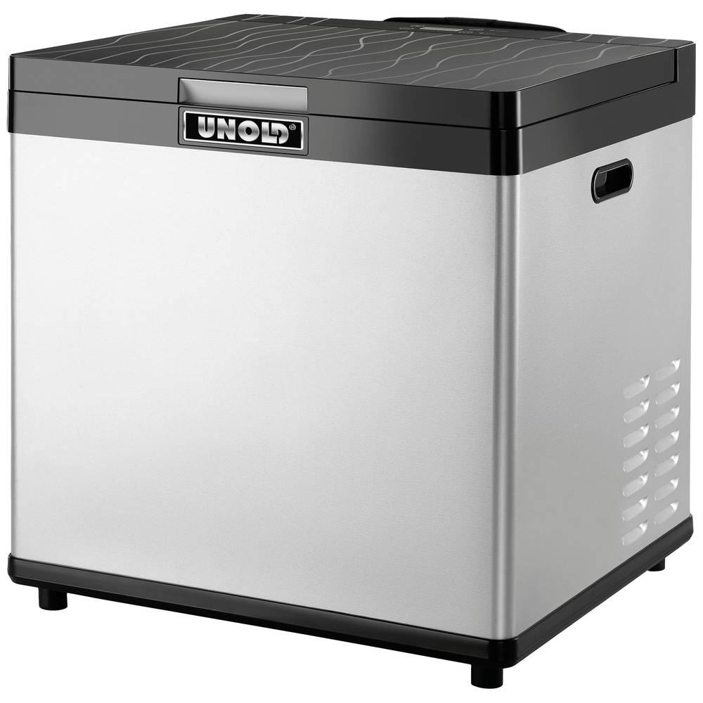 Unold UNOLD přenosná lednice (autochladnička) Energetická třída (EEK2021): E (A - G) stříbrná, černá 17 l 20 AŽ +20 °C -