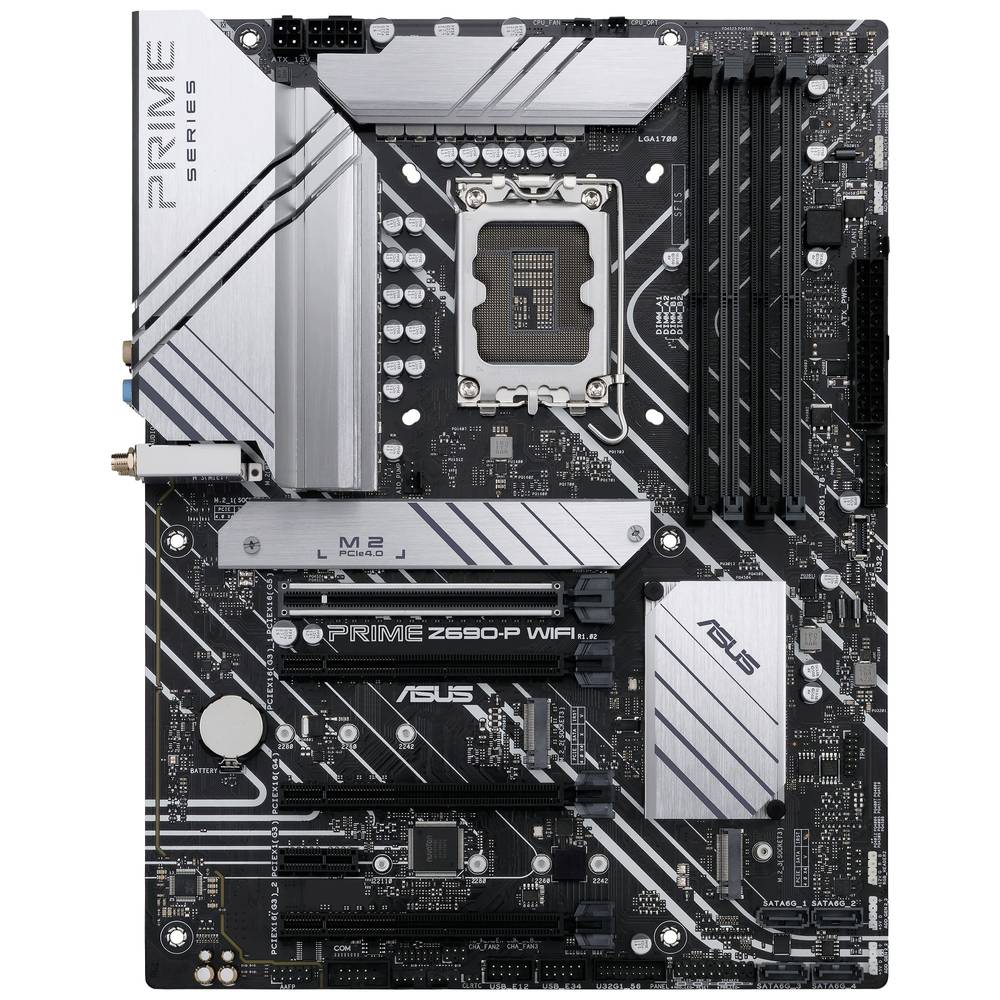 Asus PRIME Z690-P WIFI Základní deska Socket (PC) Intel® 1700 Tvarový faktor ATX Čipová sada základní desky Intel® Z690