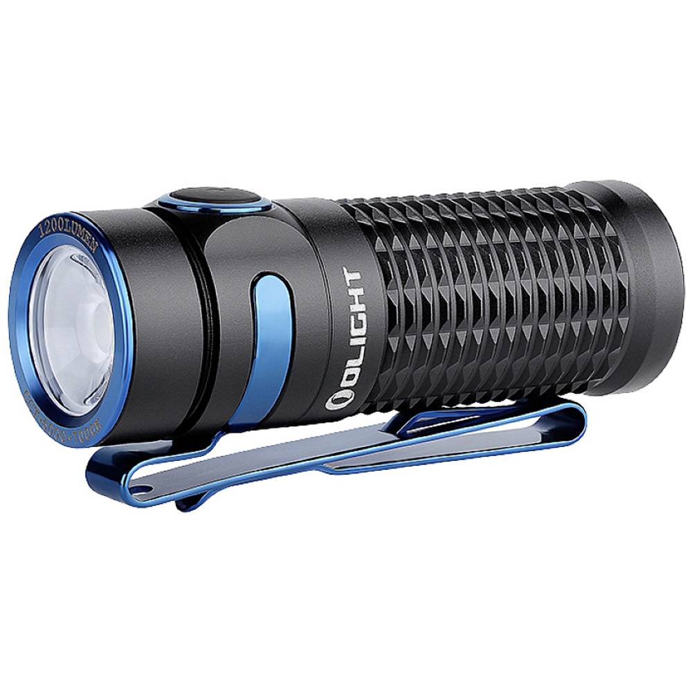 OLight Baton 3 Premium Black LED kapesní svítilna napájeno akumulátorem 1200 lm 33 h 53 g
