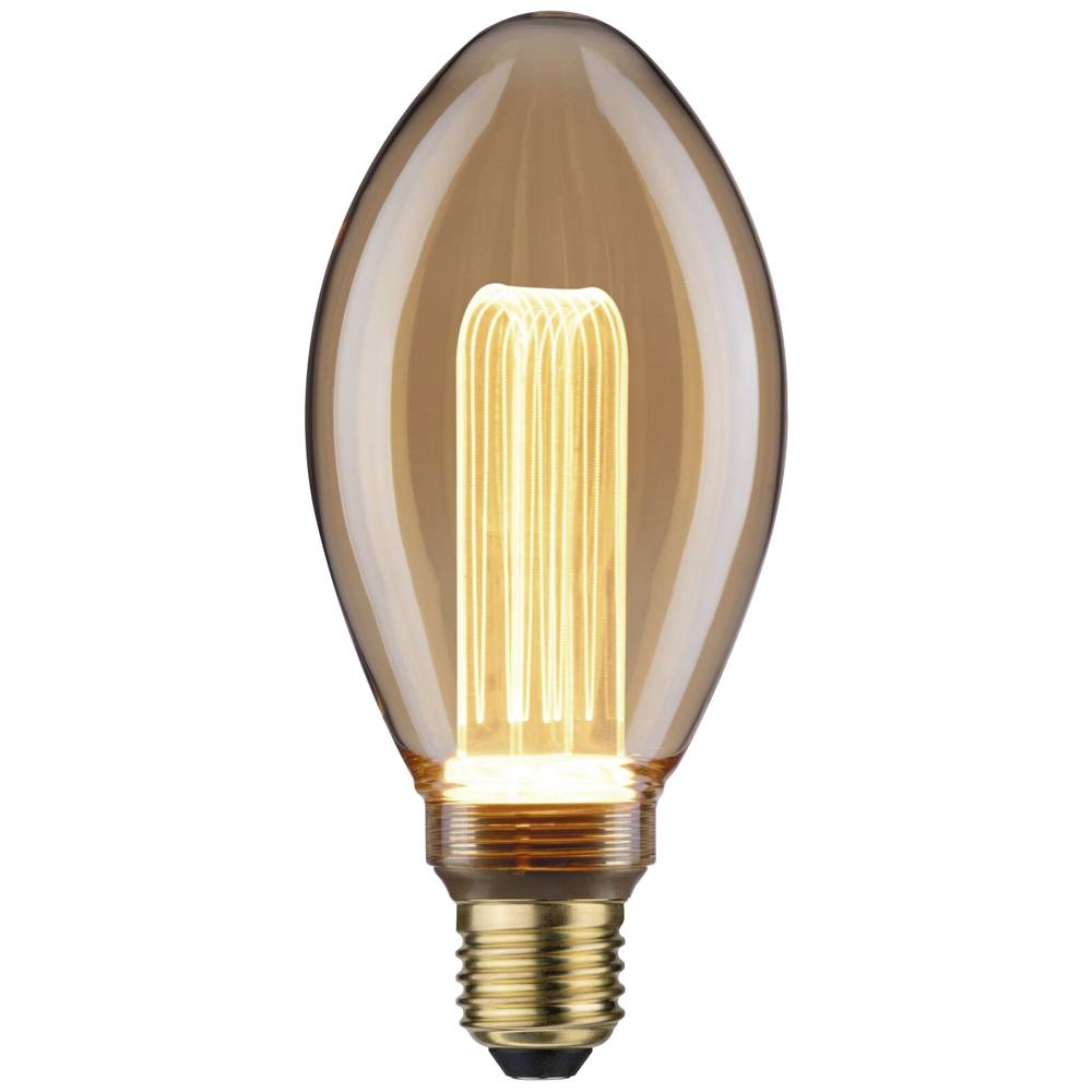 Paulmann 28878 LED E27 svíčkový tvar 3.5 W = 17 W zlatá (Ø x v) 75 mm x 164 mm 1 ks