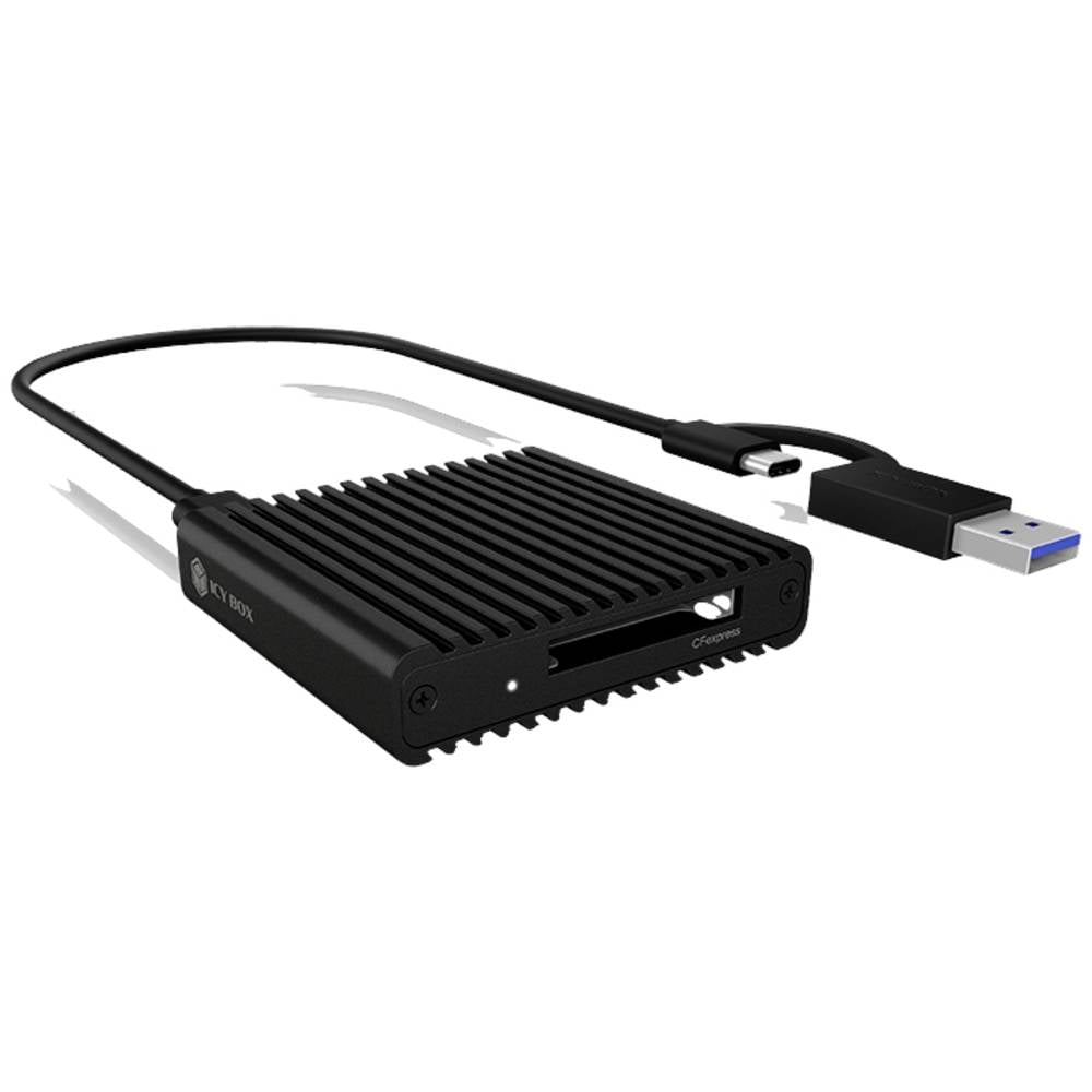 ICY BOX IB-CR404-C31, Kartenleser, CF Express 2.0 Type-B, USB 3.2 (Gen 2), Status LED externí čtečka paměťových karet US