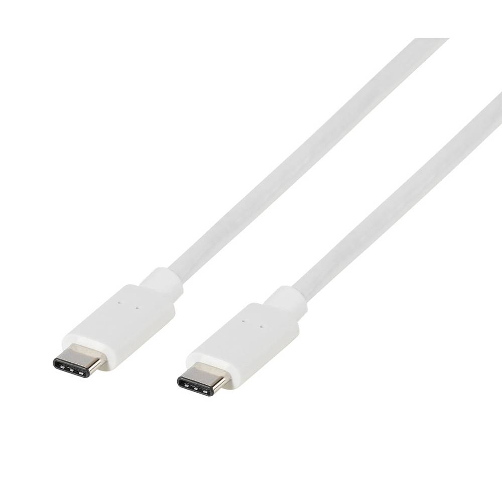 Vivanco USB kabel USB-C ® zástrčka, USB-C ® zástrčka 1.00 m bílá 63088