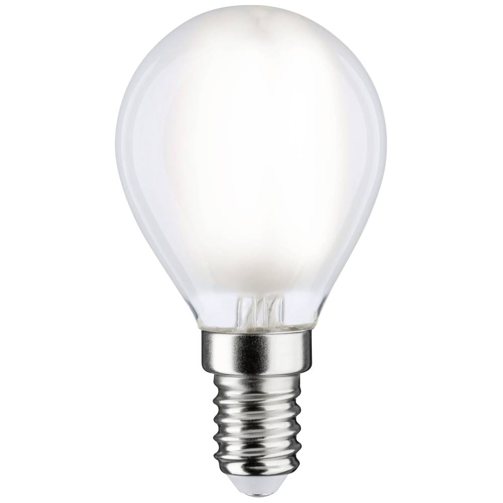 Paulmann 28918 LED Energetická třída (EEK2021) E (A - G) E14 kapkový tvar 6.5 W = 60 W neutrální bílá (Ø x v) 45 mm x 78