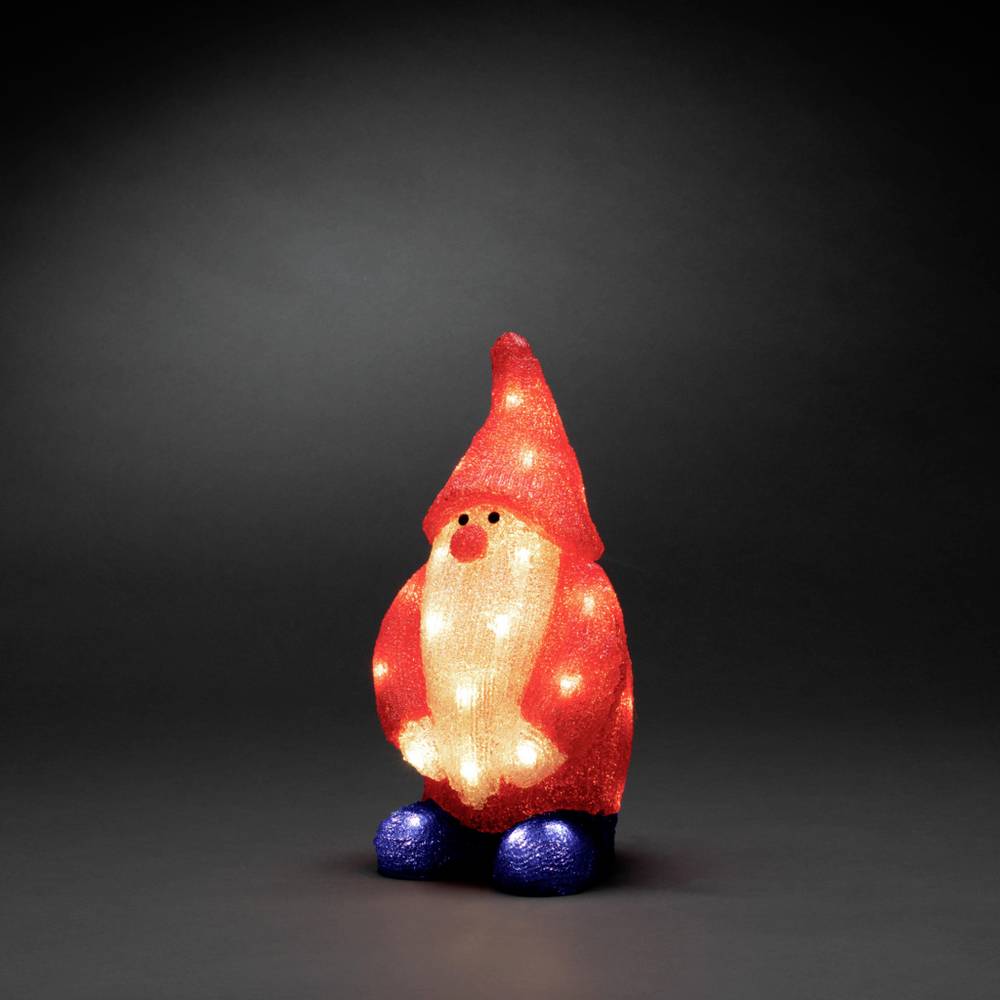 Konstsmide 6242-103 akrylátová postava Energetická třída (EEK2021): G (A - G) Santa Claus teplá bílá LED červená, bílá