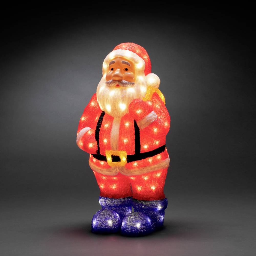 Konstsmide 6247-103 akrylátová postava Energetická třída (EEK2021): G (A - G) Santa Claus teplá bílá LED červená