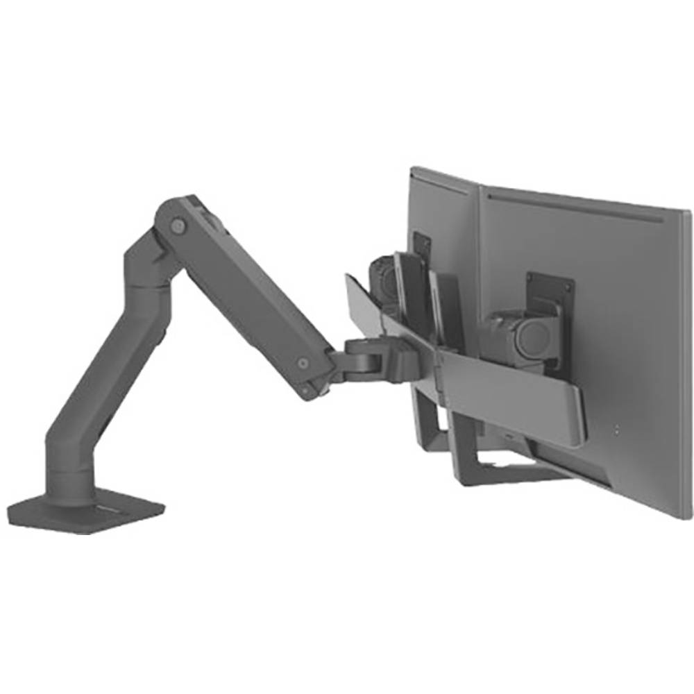 Ergotron HX Dual Arm Desk Mount 2násobný držák na stůl pro monitor 38,1 cm (15) - 81,3 cm (32) černá otočný, nastaviteln