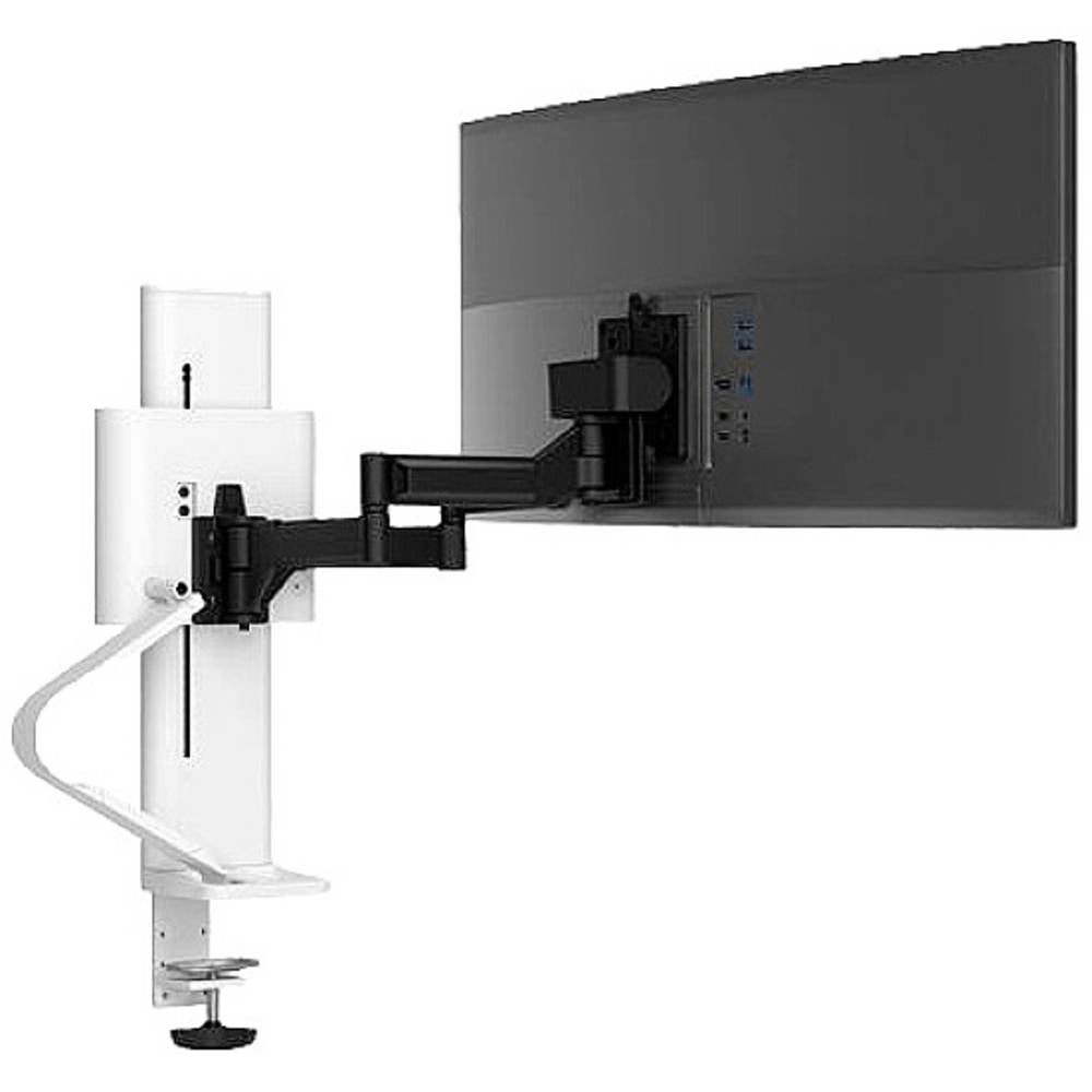 Ergotron TRACE™ 1násobné držák na stůl pro monitor 35,6 cm (14) - 96,5 cm (38) bílá otočný, nastavitelná výška, naklápěc