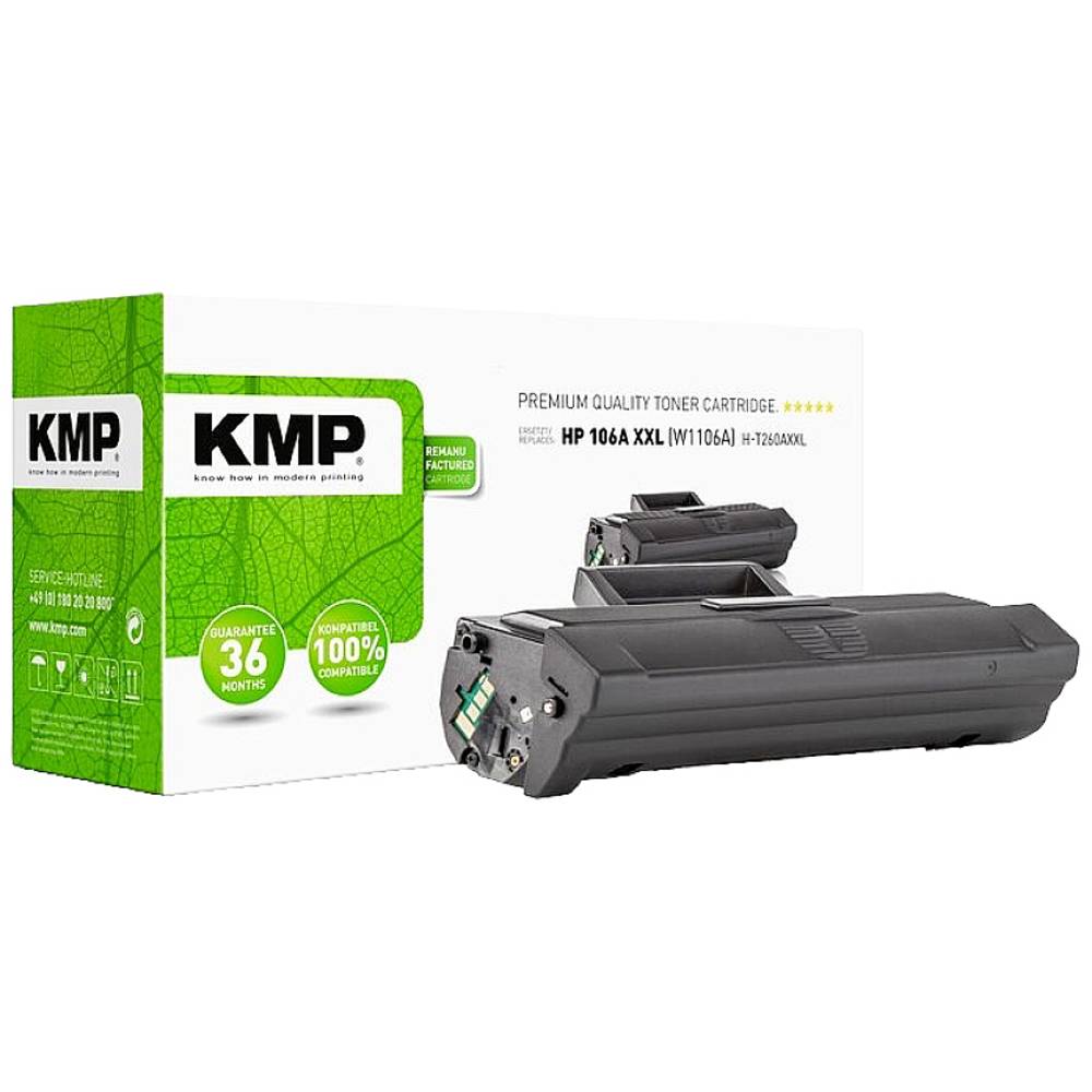 KMP Toner náhradní HP 106A (W1106A) kompatibilní černá 2500 Seiten H-T260XL 2556,5000
