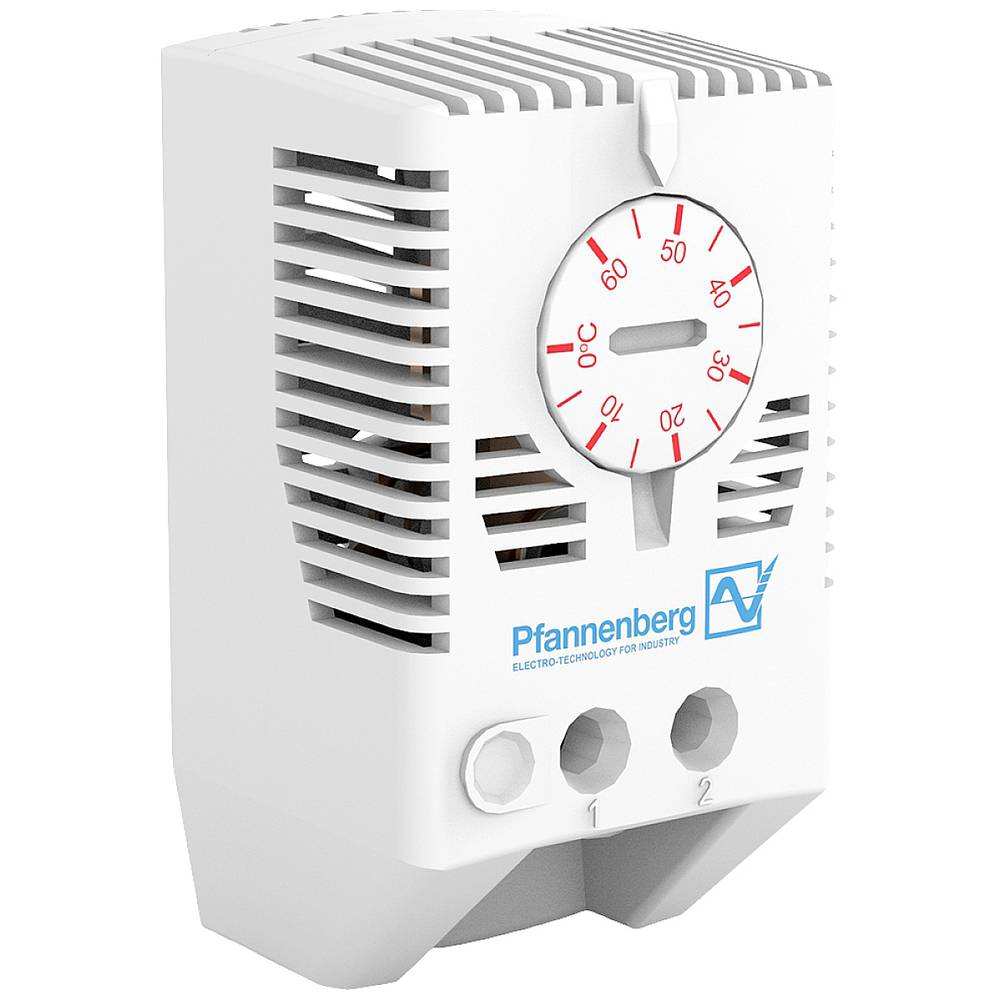 Pfannenberg skříňový rozvaděč-termostat FLZ 520 THERMOSTAT 0..+60°C 240 V/AC 1 rozpínací kontakt (d x š x v) 36 x 40 x 7