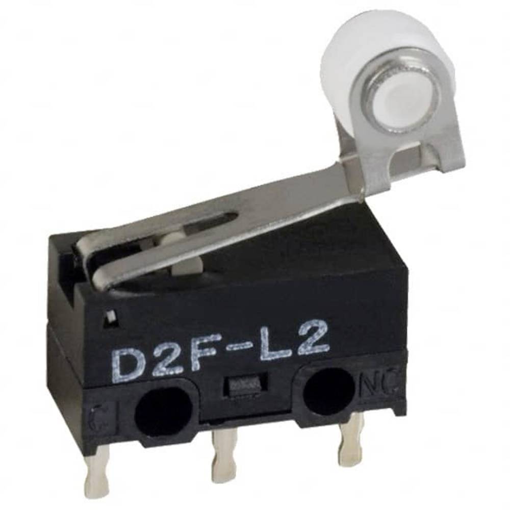 Omron D2F-L2-A mikrospínač 30 V/DC 2 A 1x zap/(zap) 1 ks Bag