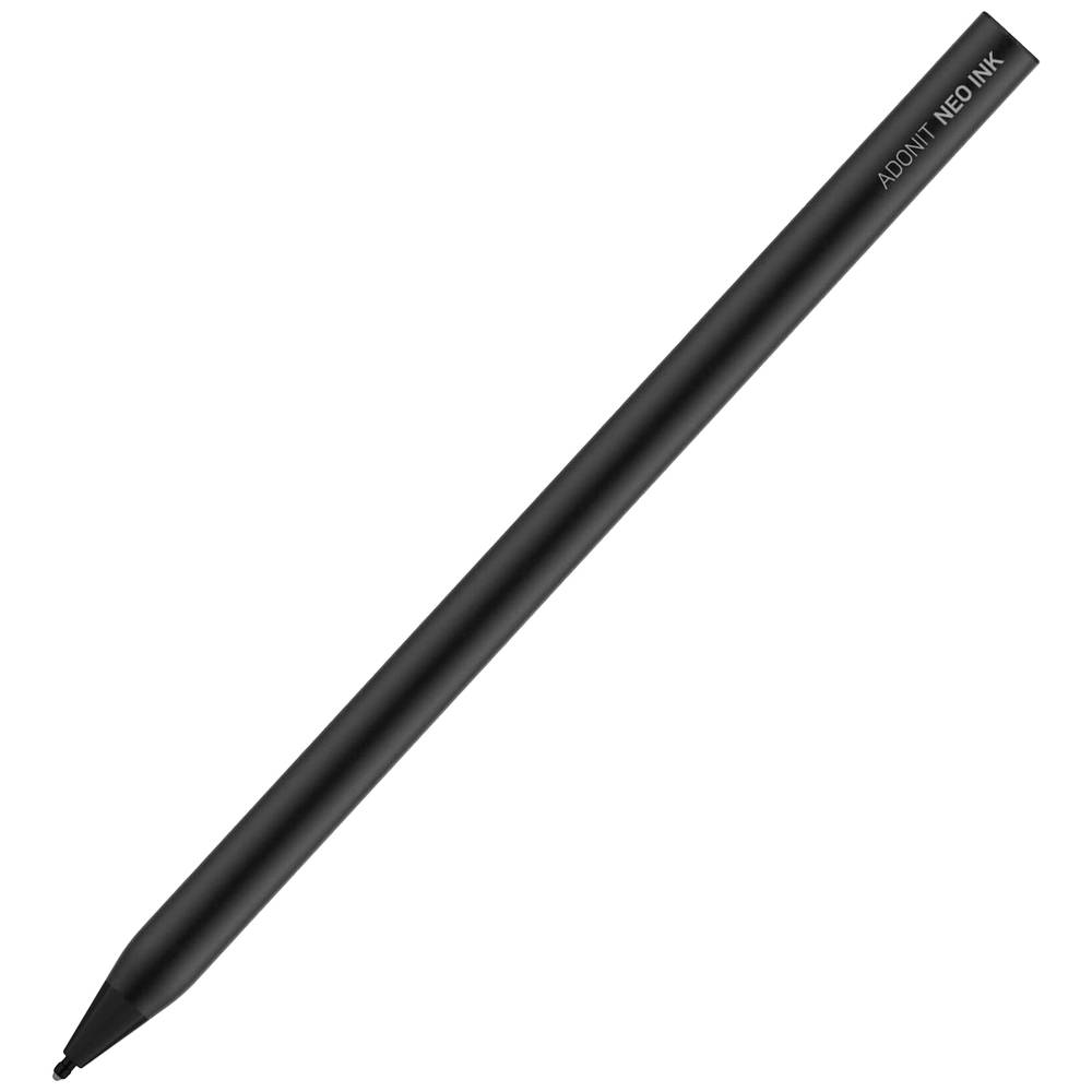 Adonit Neo Ink Stylus digitální pero s psacím hrotem, citlivým vůči tlaku, opakovaně nabíjecí černá