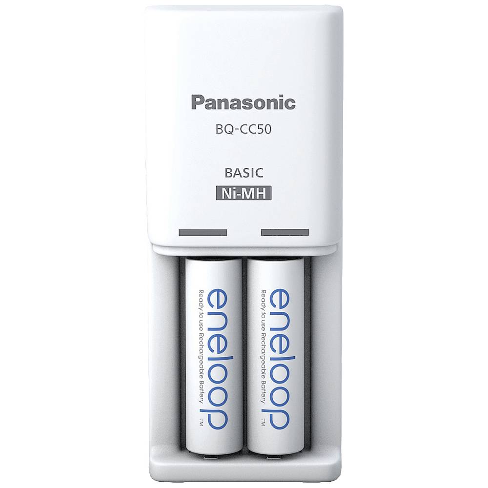 Panasonic Compact BQ-CC50 +2x eneloop AA nabíječka akumulátorů NiMH AAA, AA