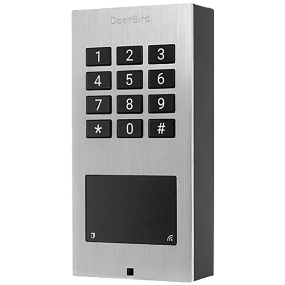 DoorBird 423872028 kódovací klávesnice s RFID na omítku IP65, s podsvícenou klávesnicí