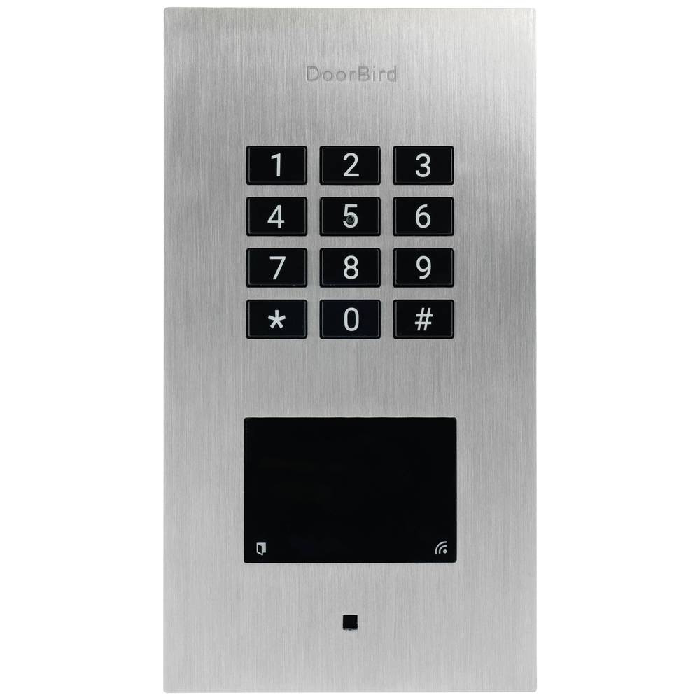 DoorBird 423872066 kódovací klávesnice s RFID pod omítku IP65, s podsvícenou klávesnicí