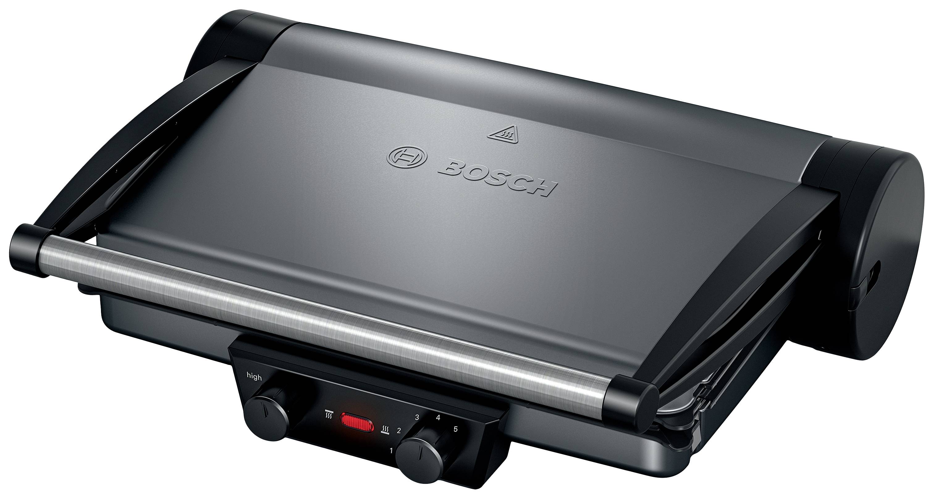 Bosch Haushalt TCG4215 elektrický gril, kontaktní gril, černá, šedá