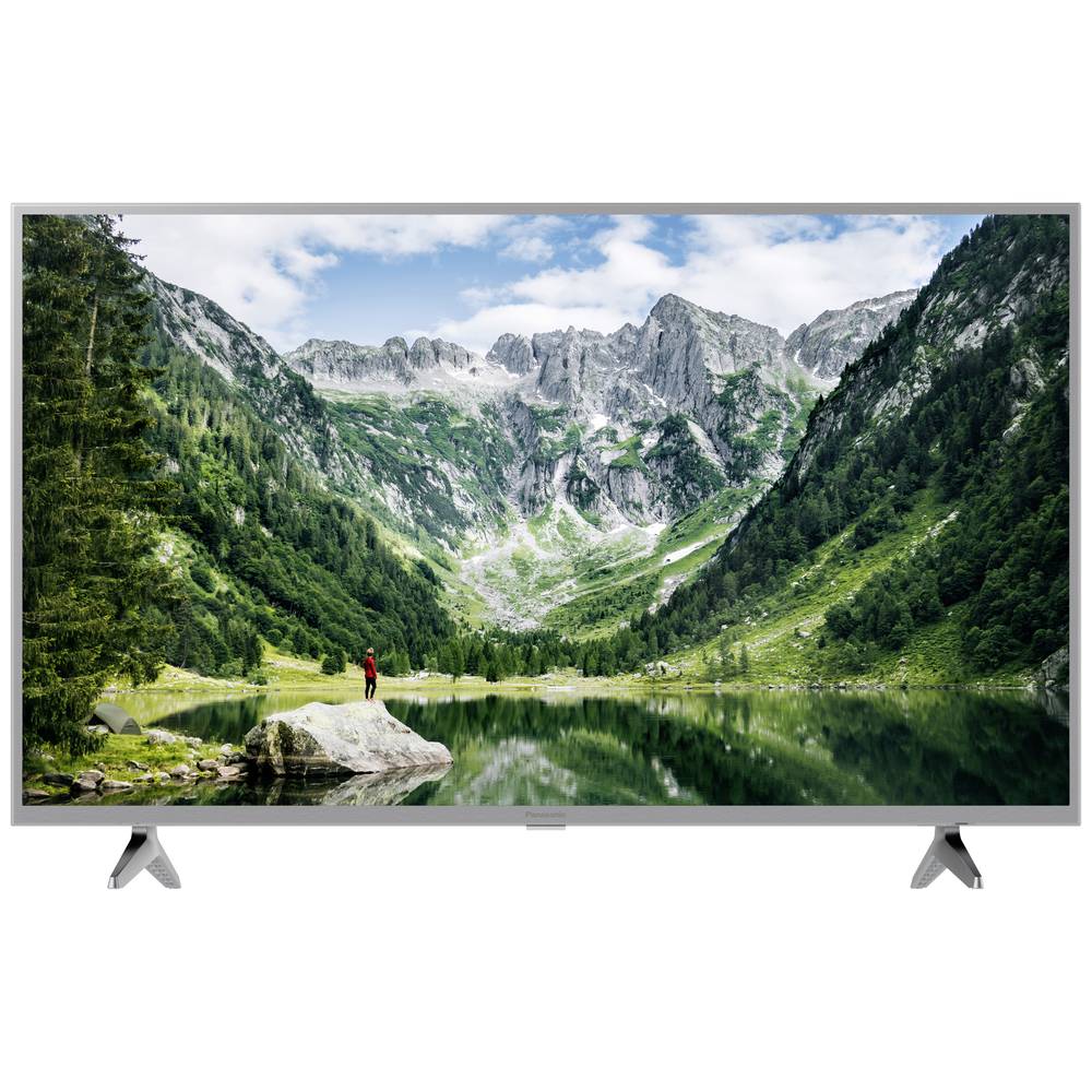 Panasonic TX-43LSW504S LCD TV 109.2 cm 43 palec Energetická třída (EEK2021) F (A - G) Full HD, Smart TV, WLAN, CI+ stříb
